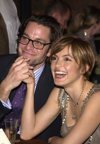 <p>L. Busacca/WireImage</p> Mariska Hargitay and Peter Hermann