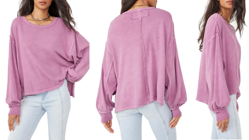 Free People Ready for This Long Sleeve T-Shirt - Nordstrom, $49 (originally $82)