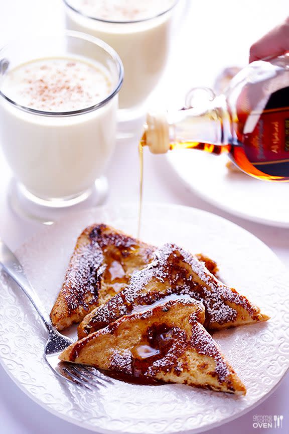 Eggnog French Toast