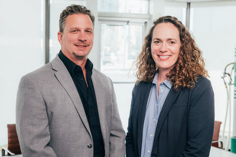 Marcus Fairless, AIA and Katie Huisenga, AIA, LEED are the founders and principles of Studio 45 Architects in Tulsa, OK. S45 is celebrating its 10 year anniversary on October 24, 2024, and will continue its mission to Dream Big and Deliver Smart Design.(Photo: E.B. Cooper)