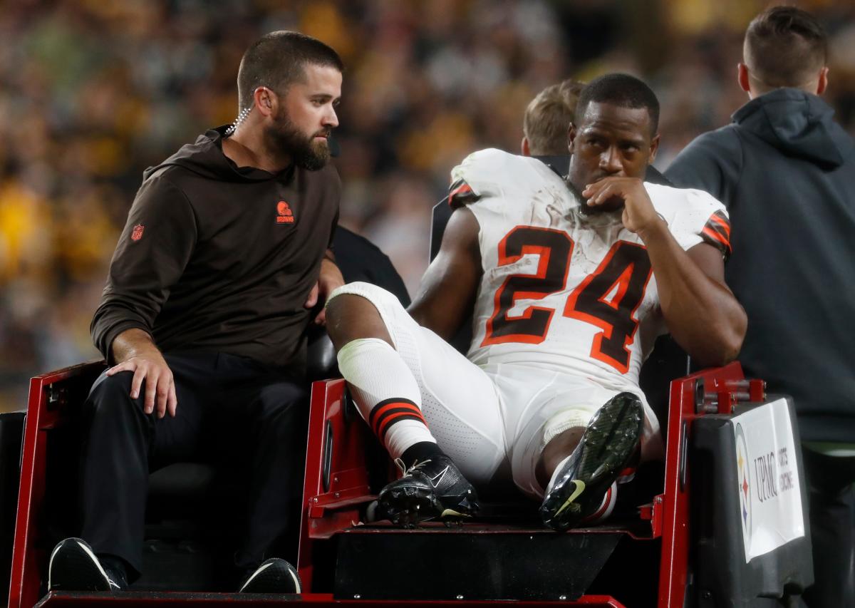 Nick Chubb scores twice as Cleveland Browns batter Cincinnati Bengals, NFL