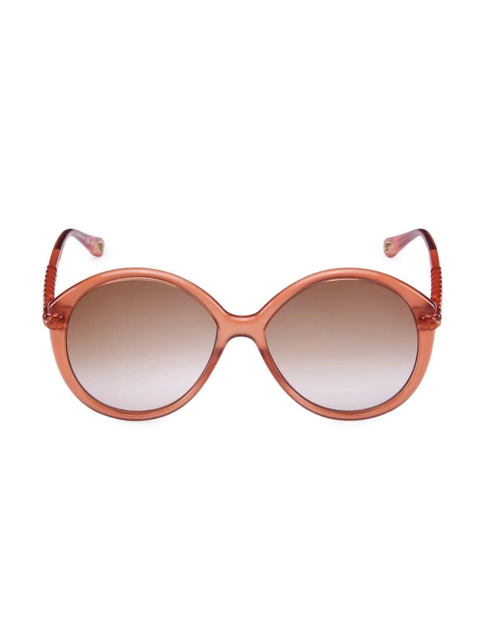 <p><span>Chloé 58MM Round Sunglasses</span> ($290)</p>