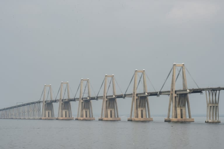 The General Rafael Urdaneta viaduct links second city Maracaibo with the rest of Venezuela