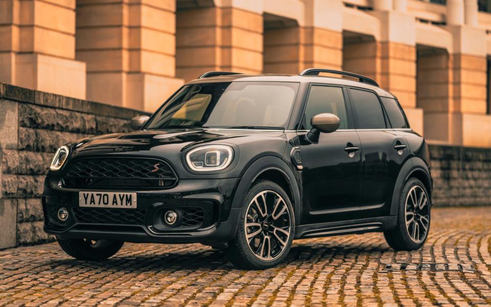 Mini Countryman: the three-cylinder engine isn’t quite as fuel efficient as the DS