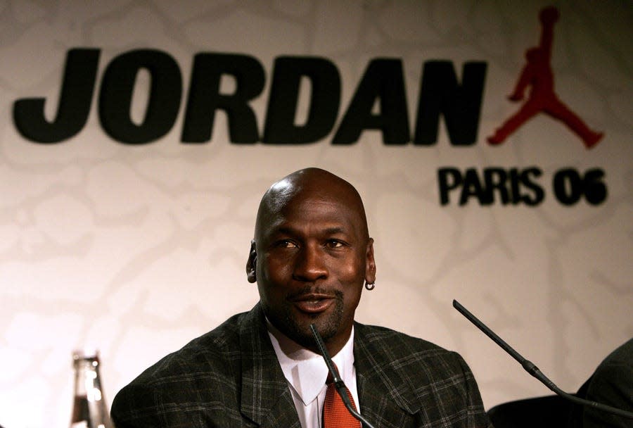 michael jordan at nike jordan brand event in 2006