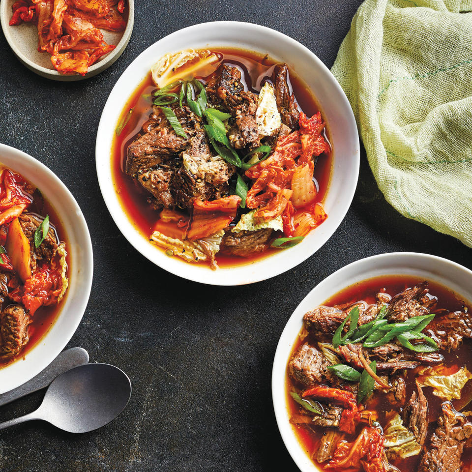 Slow-Cooker Korean Beef & Cabbage Stew