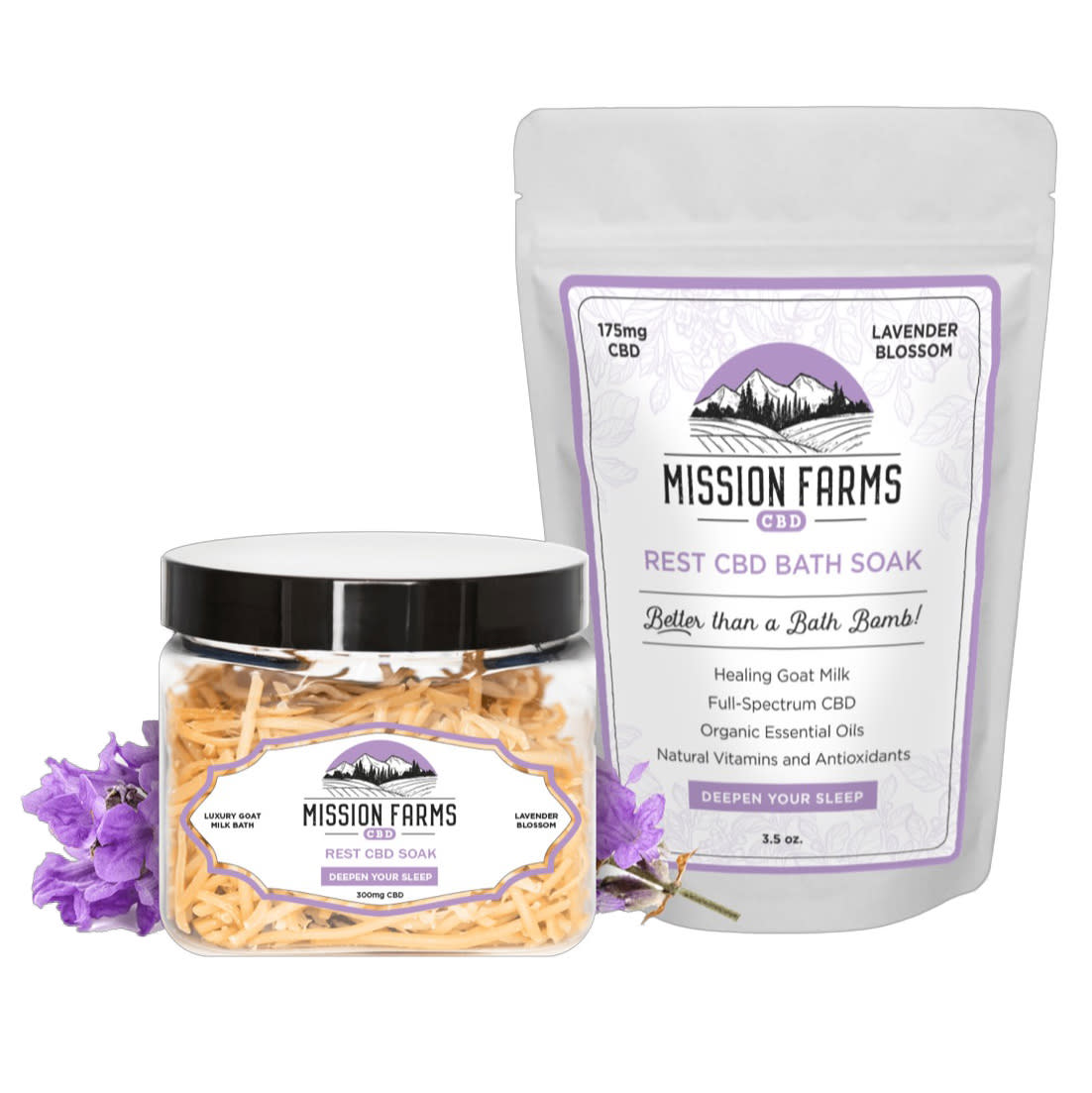 Mission Farms Rest CBD Bath Soak