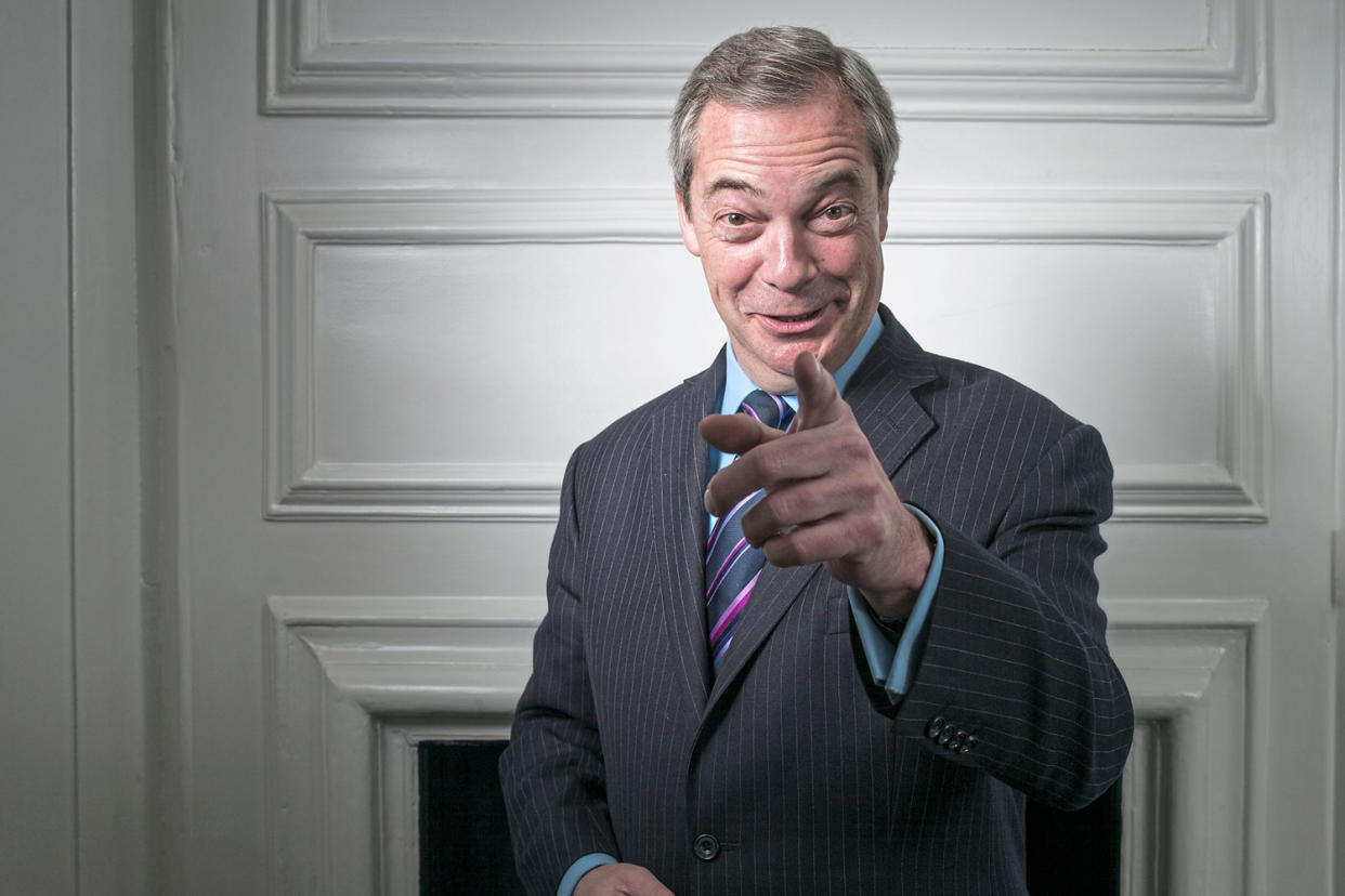 Nigel Farage: New house guest: Matt Writtle