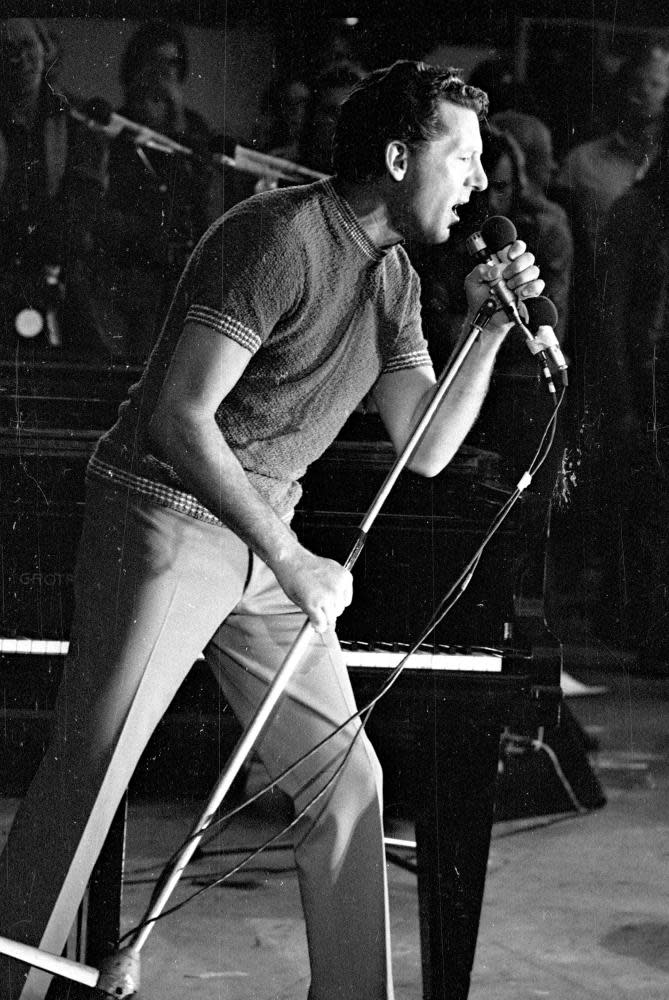 Jerry Lee Lewis at Wembley Stadium