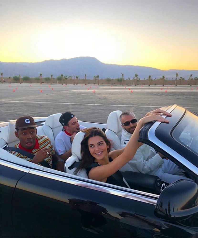 Kendall Jenner's drifting excursion | Kendall Jenner/Instagram
