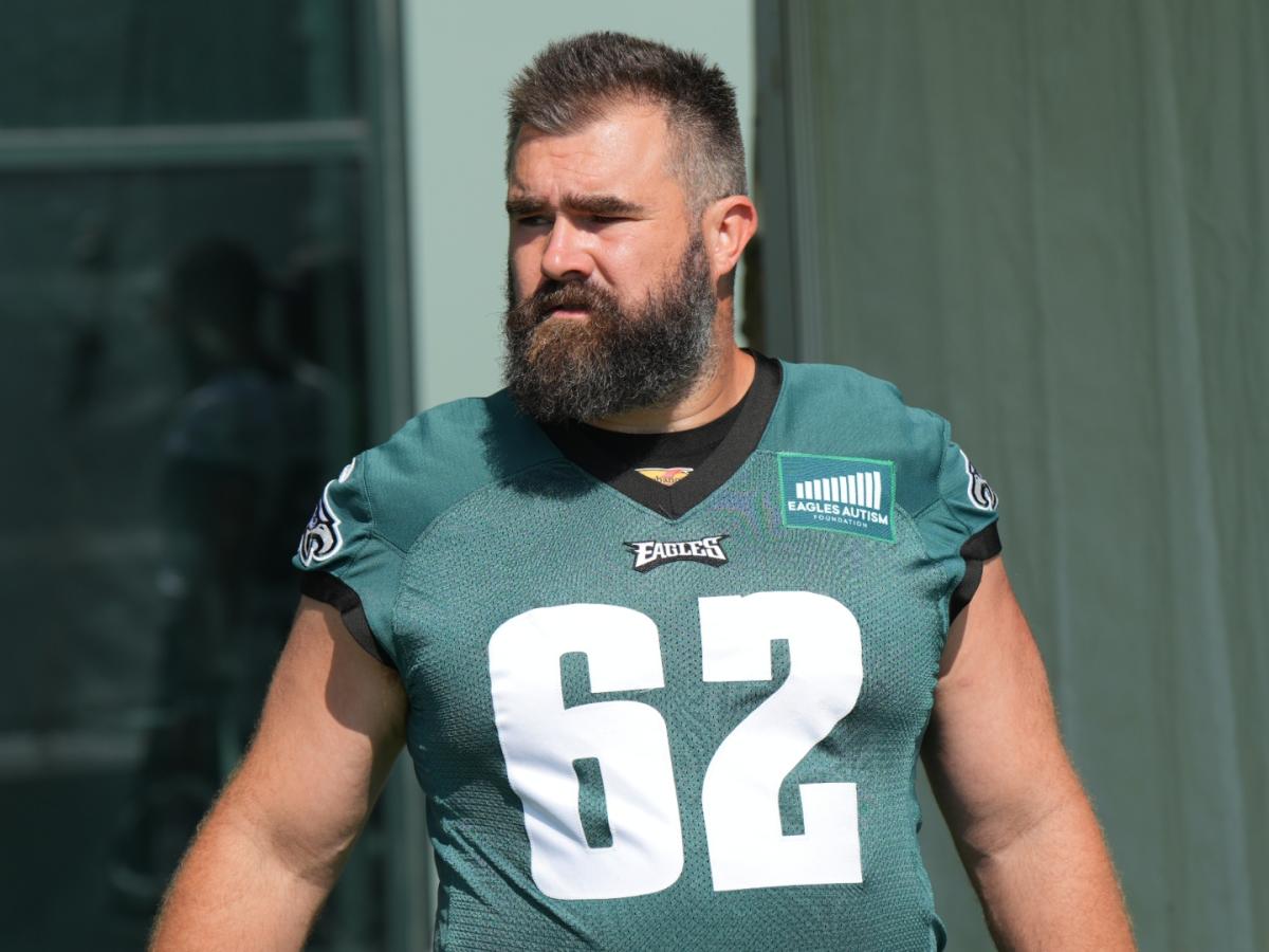 Jason Kelce's wife hits back at critics over video with kids