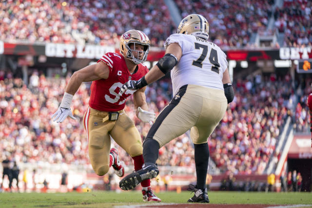 Nick Bosa named NFC defensive player of Week 13 - Sactown Sports