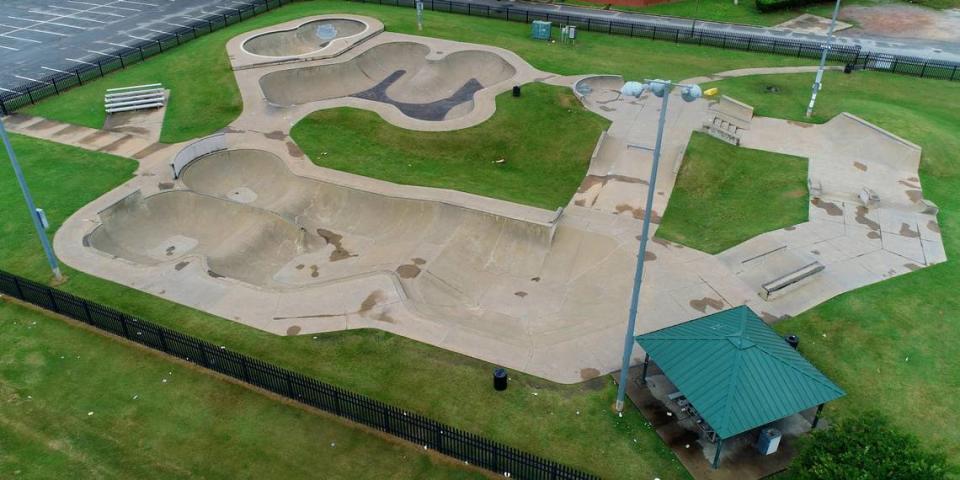 The Jonathan Hatcher Skateboard Park is located at South Commons in Columbus, Georgia.