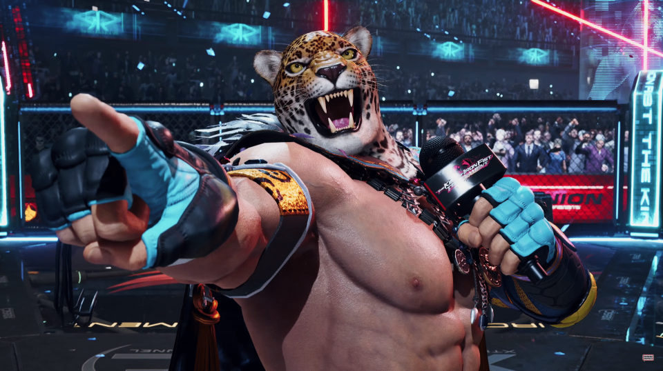 King domina el ring en TEKKEN