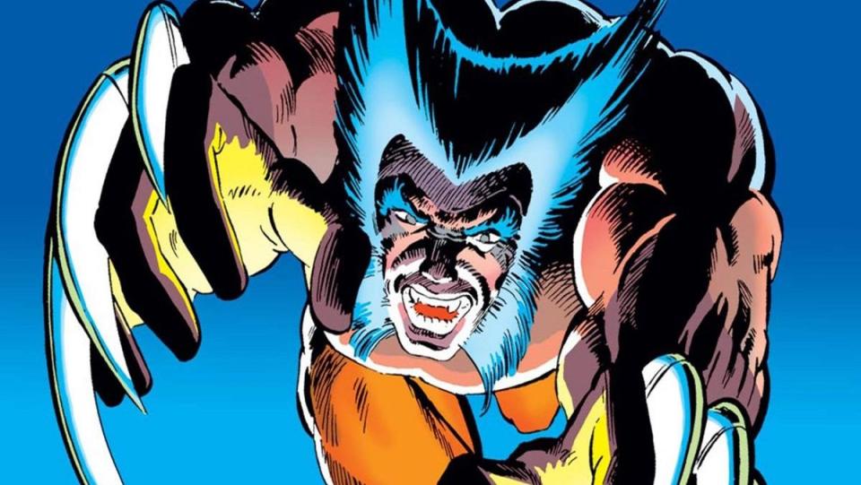 Wolverine drawn by Frank Miller.