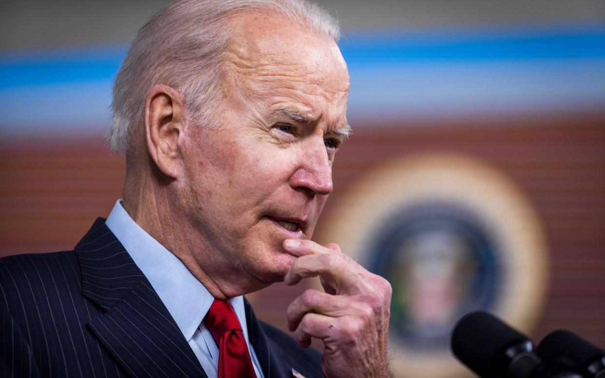 Doctors remove 'potentially pre-cancerous polyp' from Joe Biden's colon - JIM LO SCALZO/EPA-EFE/Shutterstock /Shutterstock 