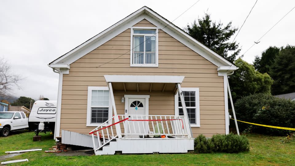 The December 20 quake ripped McIntosh's house off its foundation and left it unlivable, she said. - Fred Greaves/Reuters