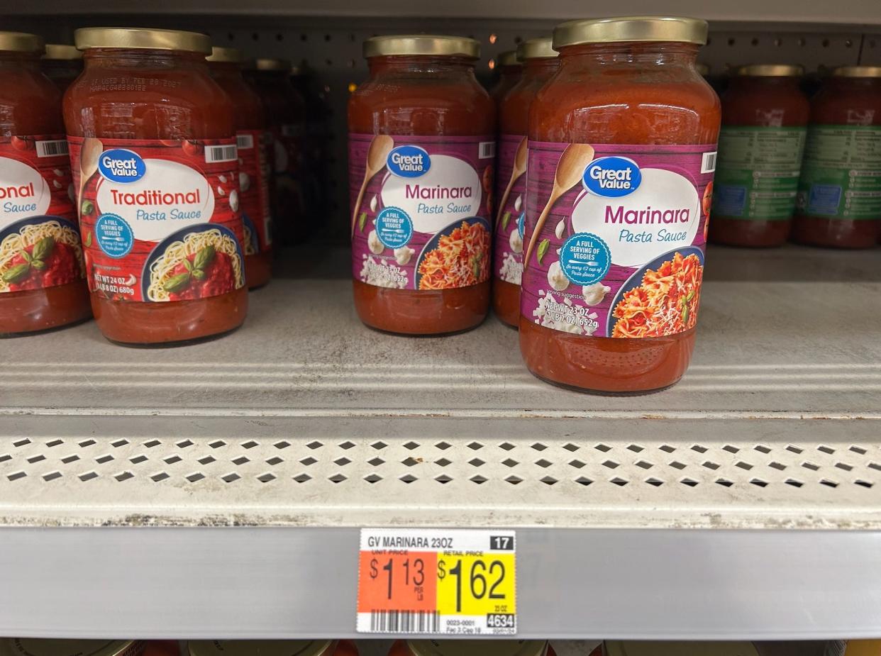 red sauce at walmart