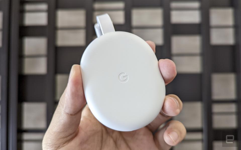 <p>Chromecast with Google TV</p> 