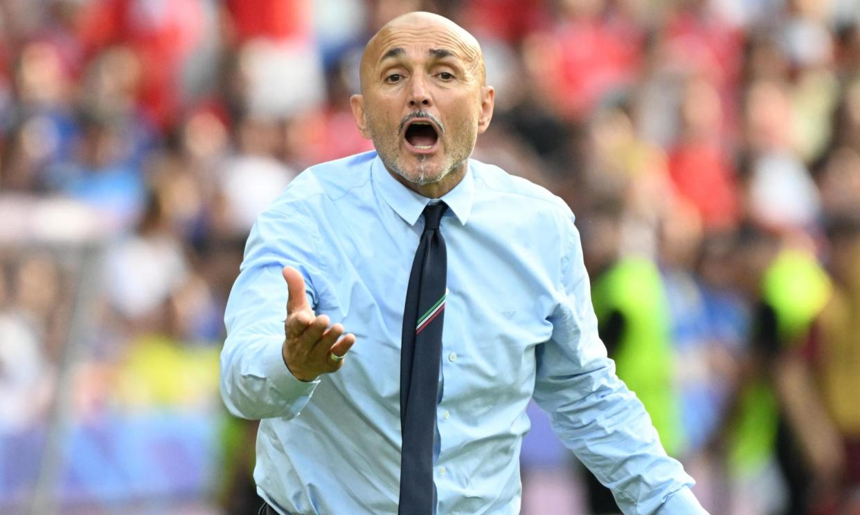 <span>Italy;s head coach Luciano Spalletti has taken responsibility for his side’s European Championship exit.</span><span>Photograph: Daniel Dal Zennaro/EPA</span>