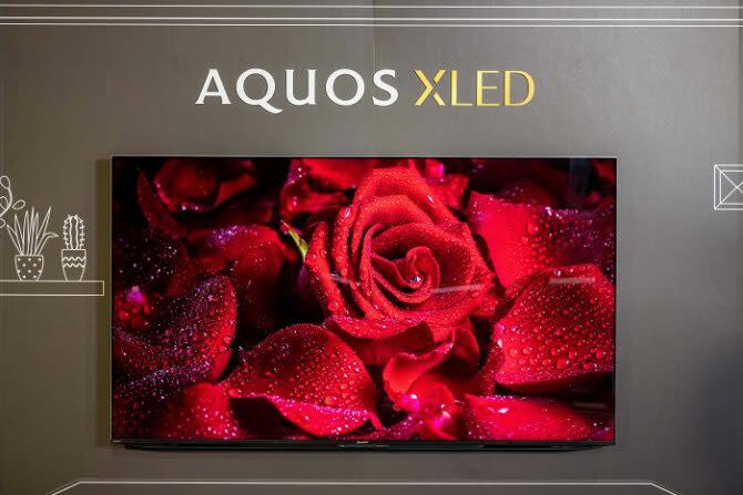 AQUOS XLED 65 吋電視預計四月在台灣開賣，目前售價未知。