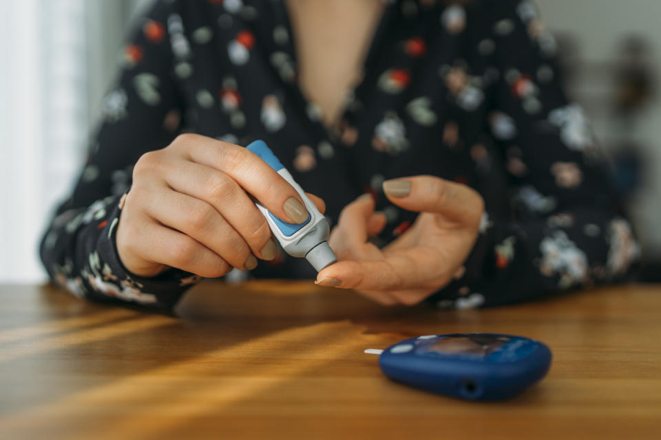 Can skin changes be a sign that you might be diabetic? (Image via Getty Images)