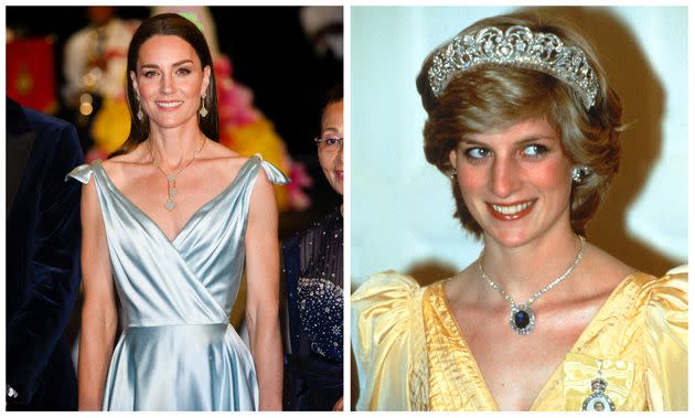 Kate Middleton is now Duchess of Cambridge and Cornwall and Princess of Wales, like Princess Diana before her. (Photo: Getty)
