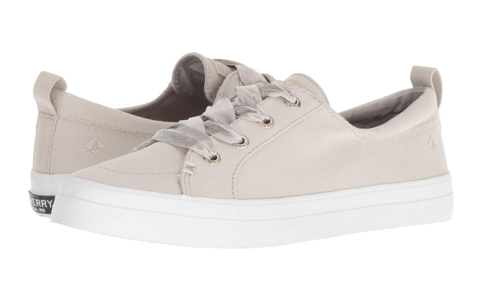 Sperry Crest Vibe Satin Lace in Ivory