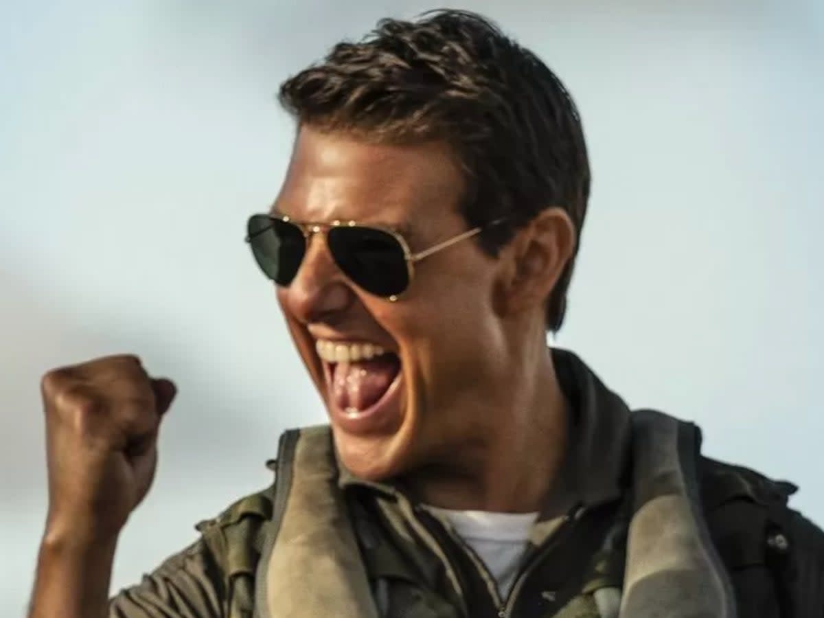 Tom Cruise in ‘Top Gun: Maverick’ (Paramount Pictures)