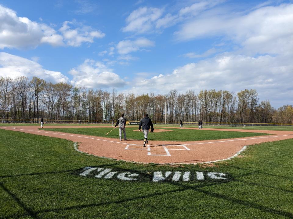 Garfield's home baseball field.