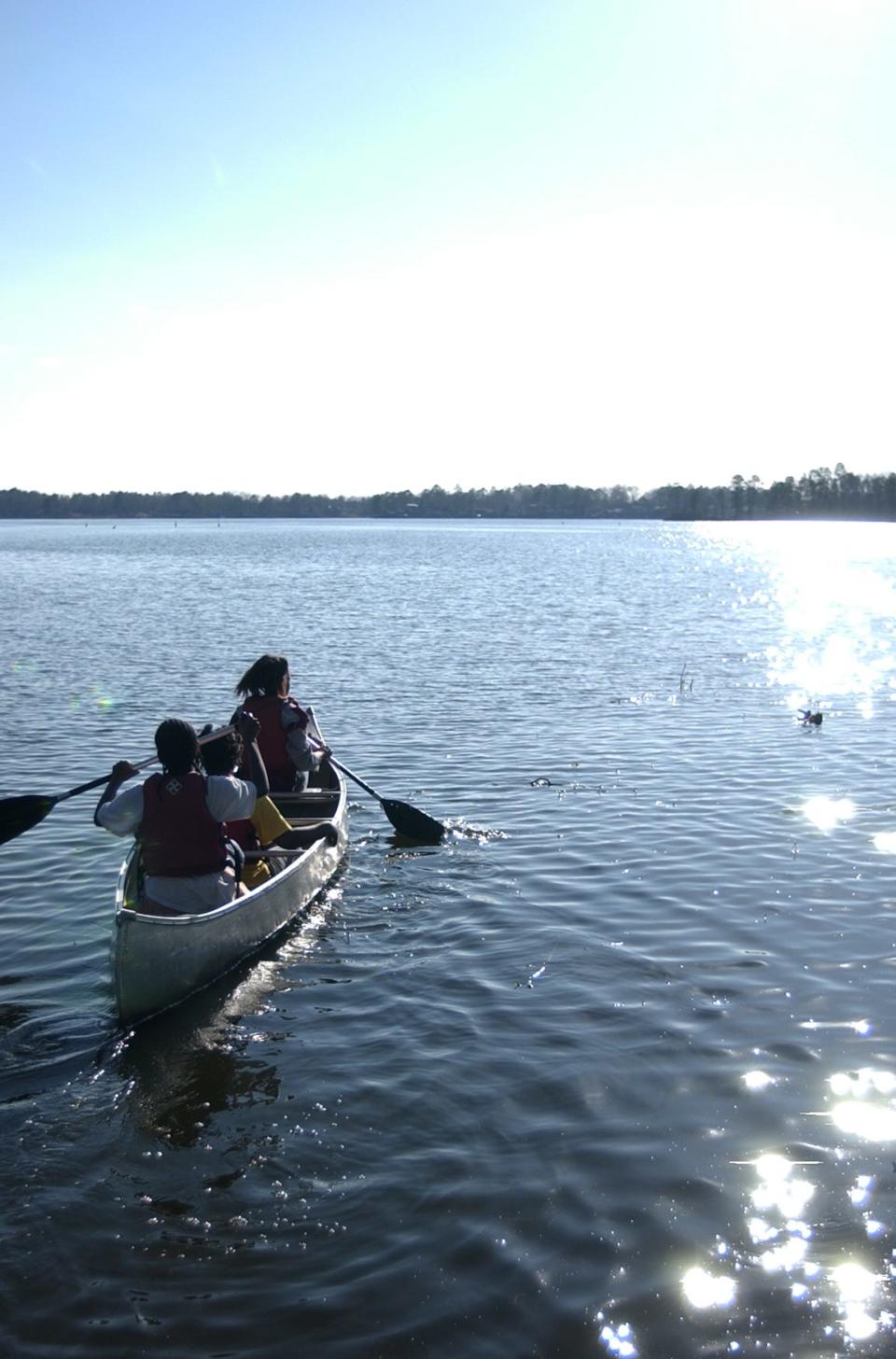 Guests can enjoy activities like canoeing at YMCA Camp Chandler during River Region Fall Family Day.