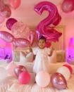 <p>The mother of one recently celebrated her daughter True's second birthday, sharing photos to Instagram of her decorated Los Angeles home.</p><p><a href="https://www.instagram.com/p/B-5-whyhBJy/" rel="nofollow noopener" target="_blank" data-ylk="slk:See the original post on Instagram;elm:context_link;itc:0;sec:content-canvas" class="link ">See the original post on Instagram</a></p>