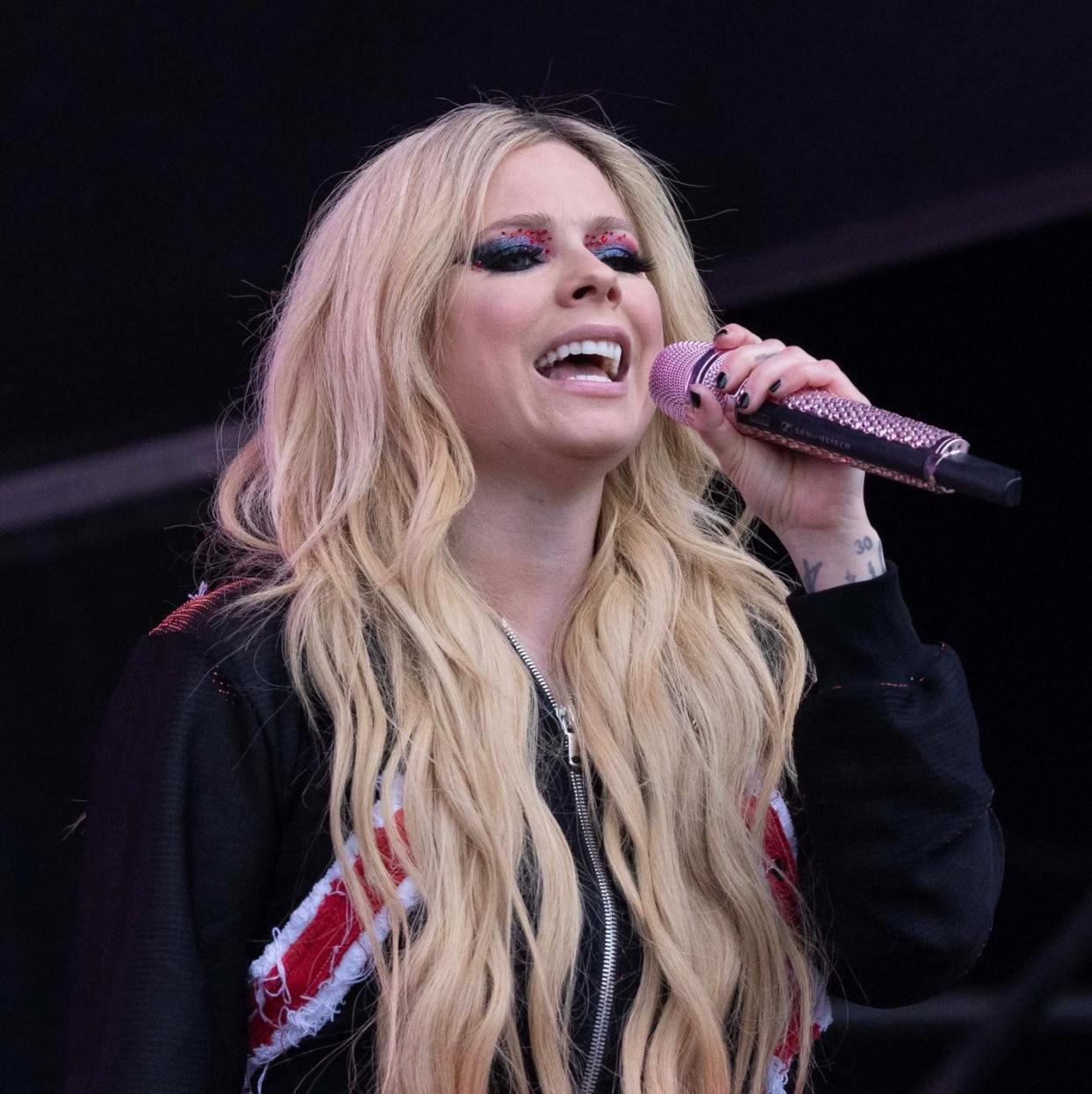 Avril Lavigne at Glastonbury