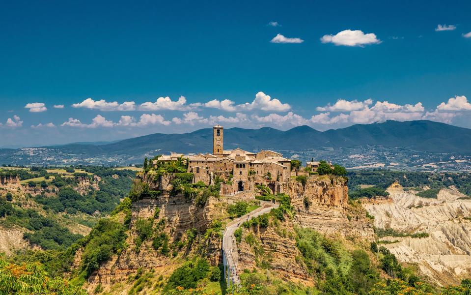 Civita di Bagnoregio, Lazio - alamy