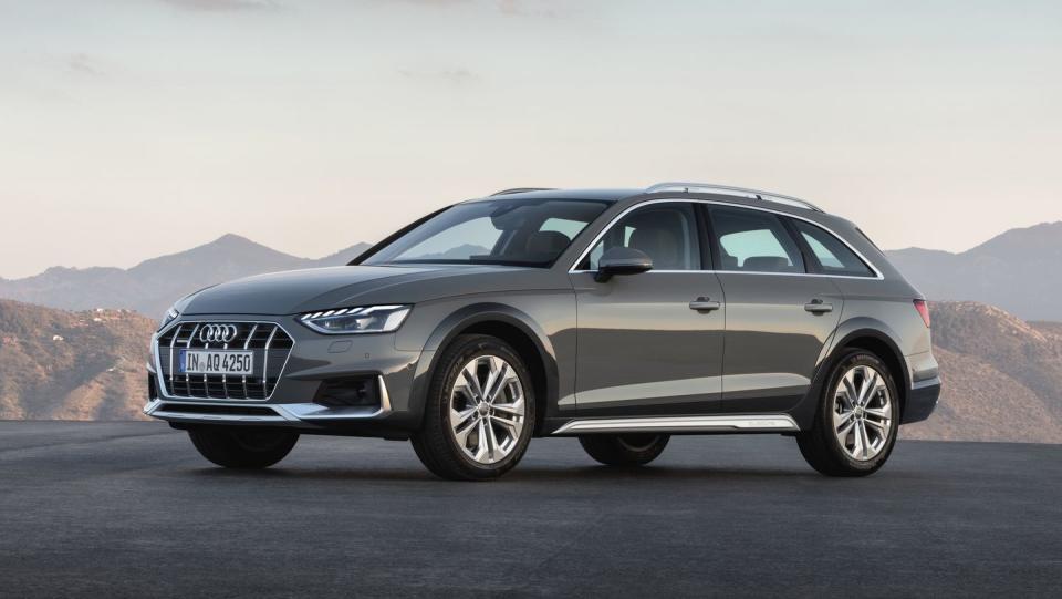 <p>If a station wagon with extra ground clearance sounds like the description of an SUV, the 2022 Audi A4 Allroad proves that's not true. The A4 Allroad hangs on to its carlike qualities while providing a more rugged look and a little extra space between its underside and the ground. This formula isn't new; the <a href="https://www.caranddriver.com/reviews/a15096695/2017-audi-a4-allroad-test-review/" rel="nofollow noopener" target="_blank" data-ylk="slk:A4 Allroad;elm:context_link;itc:0;sec:content-canvas" class="link ">A4 Allroad</a> has several well-established rugged-class wagon rivals including the <a href="https://www.caranddriver.com/subaru/outback" rel="nofollow noopener" target="_blank" data-ylk="slk:Subaru Outback;elm:context_link;itc:0;sec:content-canvas" class="link ">Subaru Outback</a> and the <a href="https://www.caranddriver.com/volvo/v60" rel="nofollow noopener" target="_blank" data-ylk="slk:Volvo V60 Cross Country;elm:context_link;itc:0;sec:content-canvas" class="link ">Volvo V60 Cross Country</a>. Its turbocharged engine and standard all-wheel drive provide plenty of power and all-weather capability while its interior offers generous space for people and cargo, as well as a host of standard high-tech. You won't see the Allroad going toe-to-toe with <a href="https://www.caranddriver.com/jeep" rel="nofollow noopener" target="_blank" data-ylk="slk:Jeeps;elm:context_link;itc:0;sec:content-canvas" class="link ">Jeeps</a> and <a href="https://www.caranddriver.com/reviews/a15146145/2009-audi-a4-avant-first-drive-review/" rel="nofollow noopener" target="_blank" data-ylk="slk:Toyota 4Runners;elm:context_link;itc:0;sec:content-canvas" class="link ">Toyota 4Runners</a> in Moab, but this wagon has all the same abilities as the average compact crossover—plus some premium flair.<br></p><p><a class="link " href="https://www.caranddriver.com/audi/a4-allroad-quattro" rel="nofollow noopener" target="_blank" data-ylk="slk:Review, Pricing, and Specs;elm:context_link;itc:0;sec:content-canvas">Review, Pricing, and Specs</a></p>