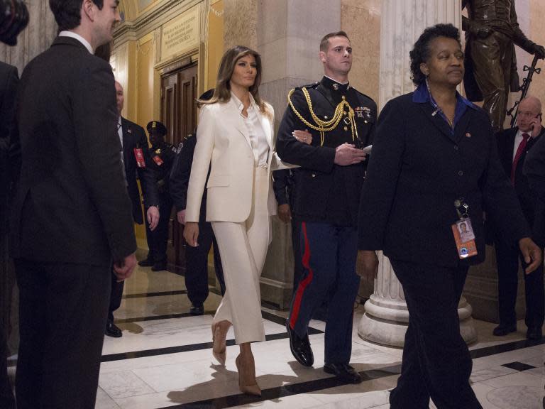 Melania Trump's silent revolt is the first step towards becoming a figure of inspiration