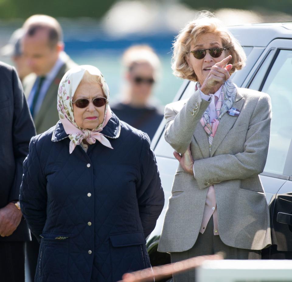 HM Queen Elizabeth II and the Countess Mountbatten of BurmaShutterstock