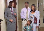 <p>In 2002, King stayed the comedy course and played Grace Rossiter in <em>Legally Blonde 2</em> and Kim Hinton in <em>Daddy Day Care</em>, alongside Eddie Murphy.</p>