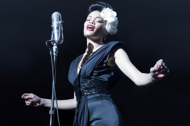 Takashi Seida/Paramount Pictures/Courtesy Everett Collection Andra Day in 'The United States vs. Billie Holiday'