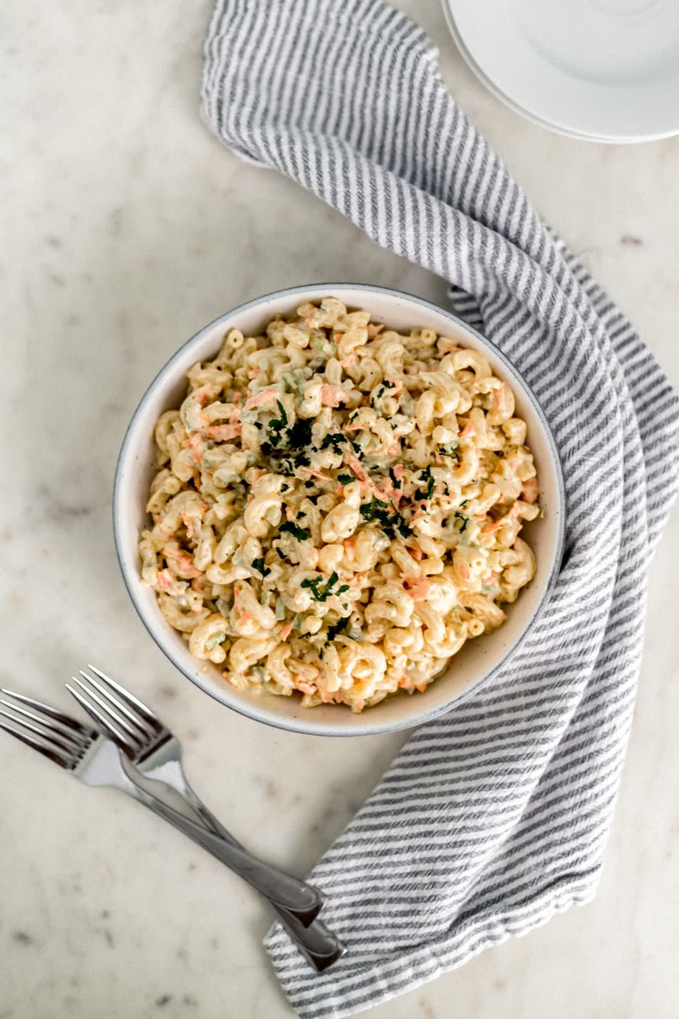 Warm Macaroni Salad