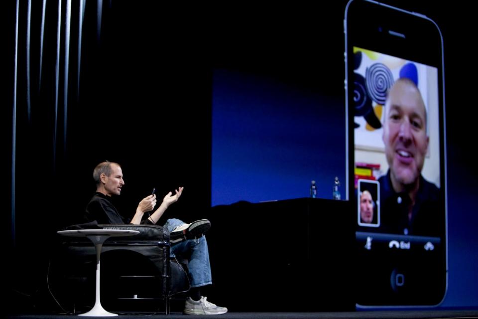 Apple CEO Steve Jobs Unveils New iPhone At Developers Conference