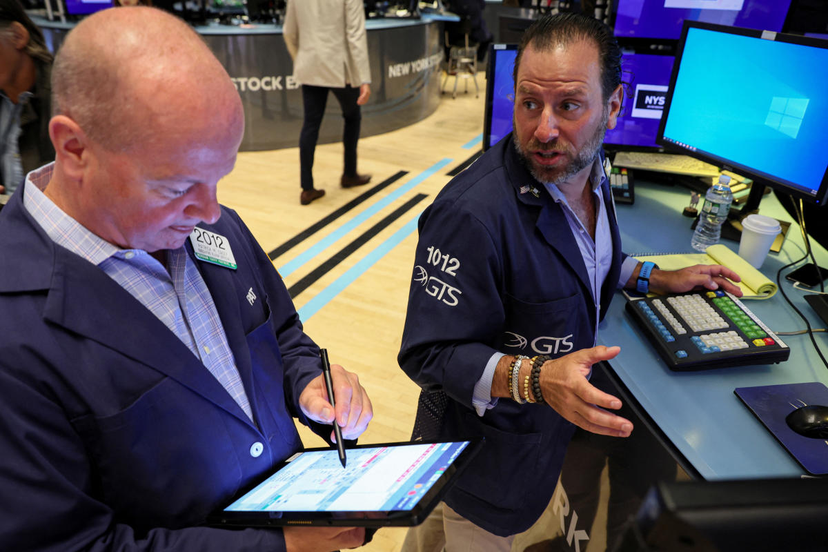 Stock market news live updates: Tech leads stocks higher as