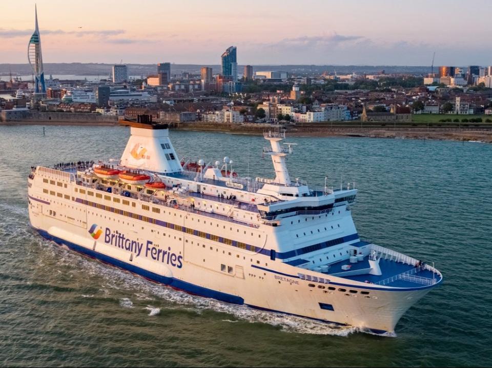 <p>Chelsea and Manchester City fans might literally be ferried to Porto for the Champions League final</p> (Brittany Ferries)