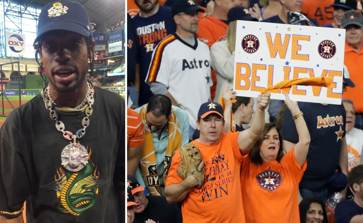 Travis Scott x Houston Astros Baseball Uniform