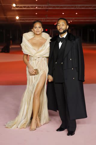 <p>Emma McIntyre/Getty</p> Chrissy Teigen and John Legend