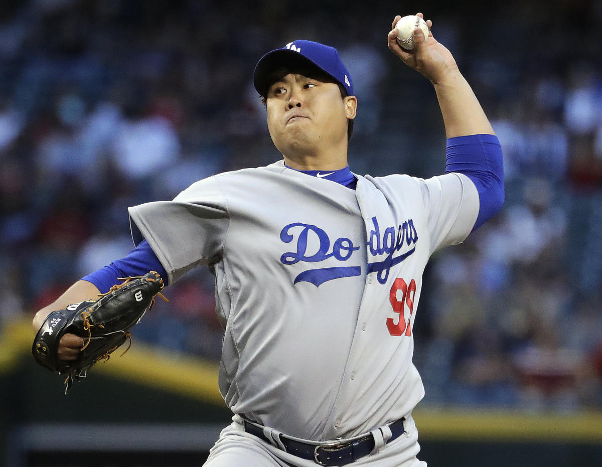 Dodgers woes continue as they lose Hyun-Jin Ryu to groin strain vs.  Diamondbacks