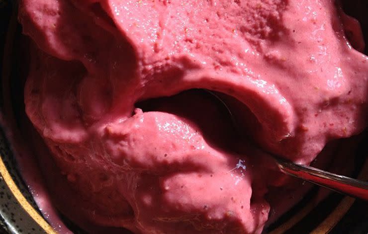 Raspberry Nice Cream