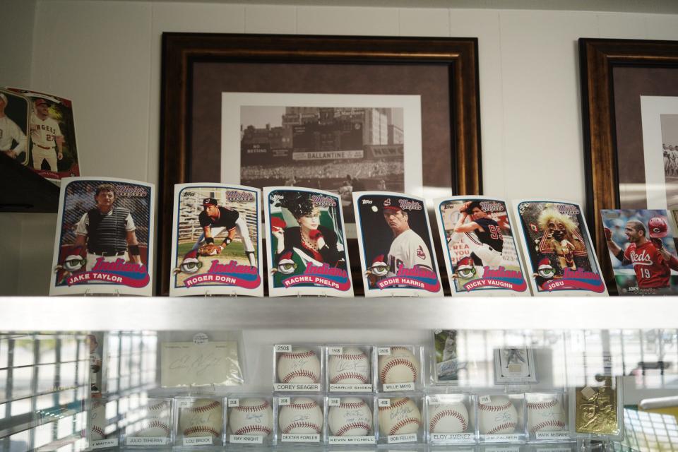 Jimbo's Bases Loaded is pictured on Wednesday, May 1, 2024 bringing the first sports card and memorabilia shop to Apple Valley for the first time in about three decades. The shop is located at 18835 Highway 18 in Apple Valley.