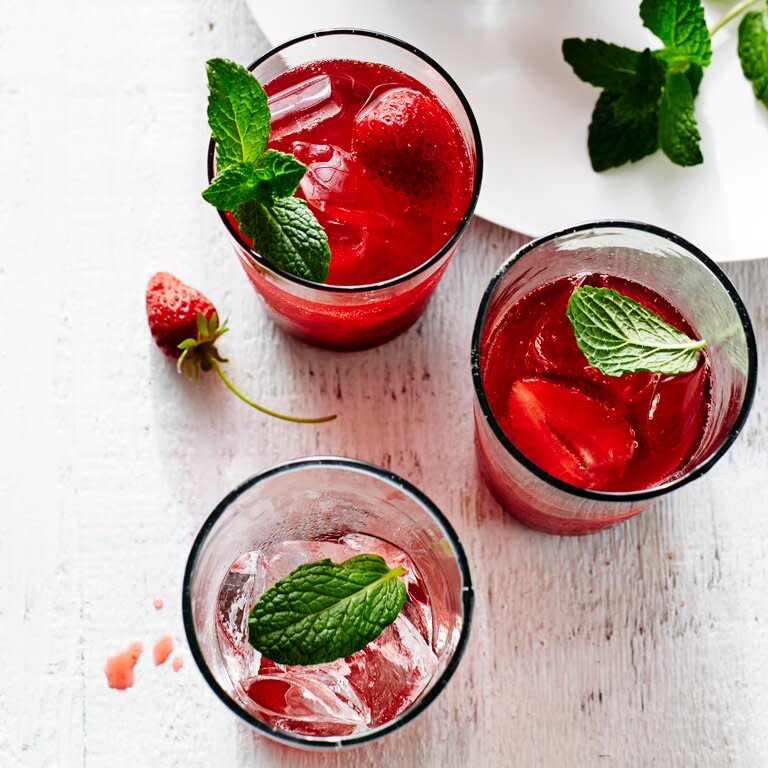 Strawberry Hibiscus Cooler