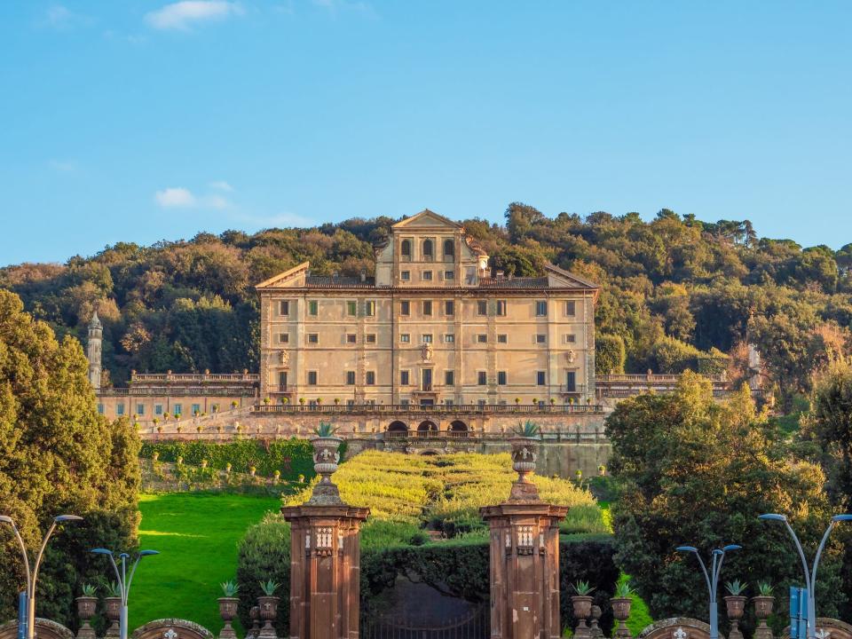 historic villa in Frascati italy outside rome